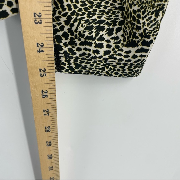 Nike gym tights Training One Sculpt 7/8 tight black leopard sz L ck3072 jaguar - Picture 9 of 11